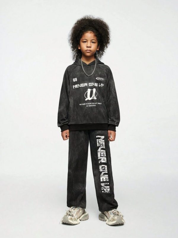 Hip Hop Graphic Style Outfit For Teens