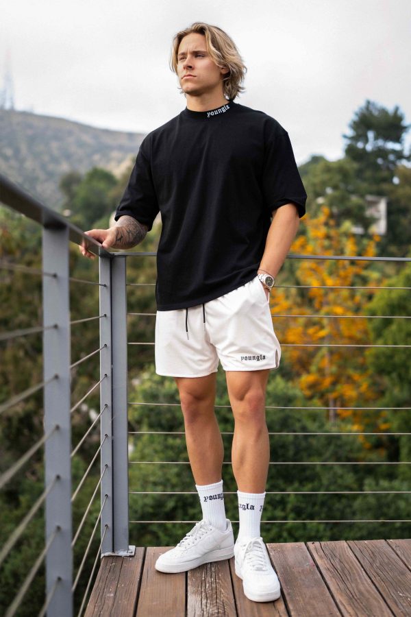134 Game-Time Shorts & Socks Set - Tan / Large