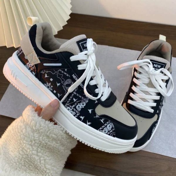 Zingj Vintage College Sneakers-Outfit Ideas Cashew nuts-38
