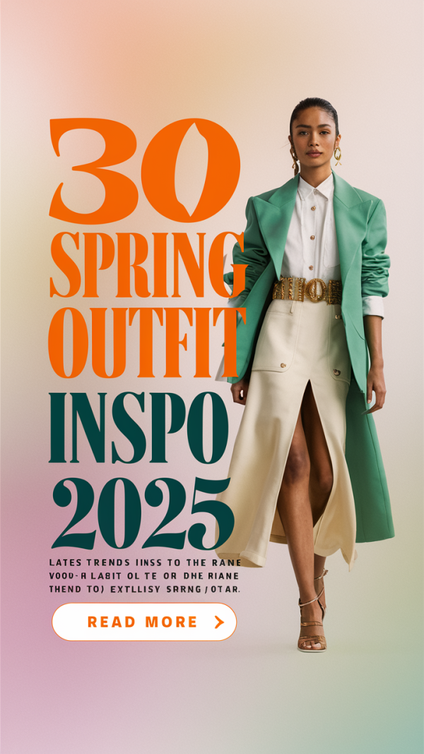 30 Spring Outfit Inspo Ideas 2025: Casual, Aesthetic, and Chic Styles for Every Occasion