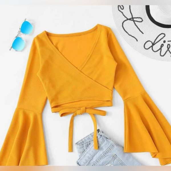 Shein Tops | Shein- Yellow Top | Color: Yellow | Size: S