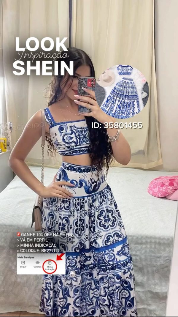 Look inspiração SHEIN | SHEIN Brasil | LOVITO | Look shopee | Moda Feminina | looks femininos