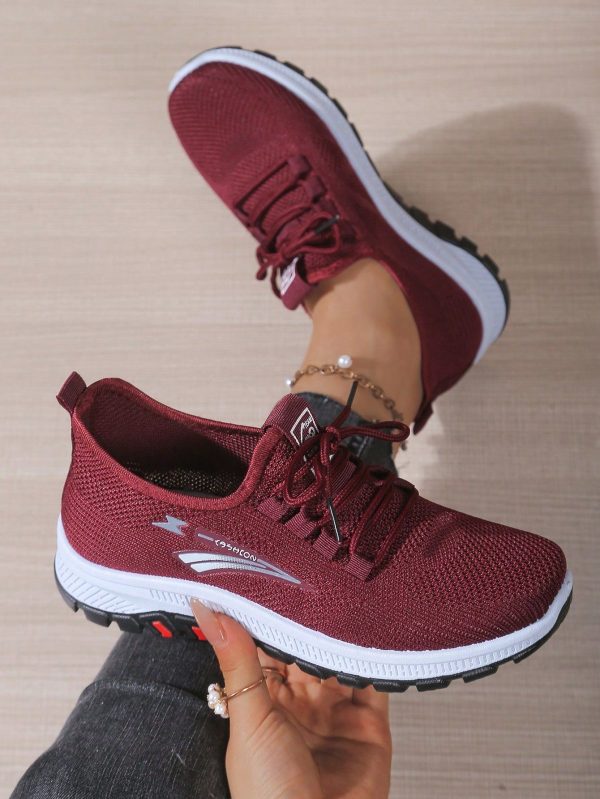 Women's Anti-Slip Soft Bottom Comfortable Lightweight Sneakers, Versatile Running Shoes, Spring Autumn New Arrival