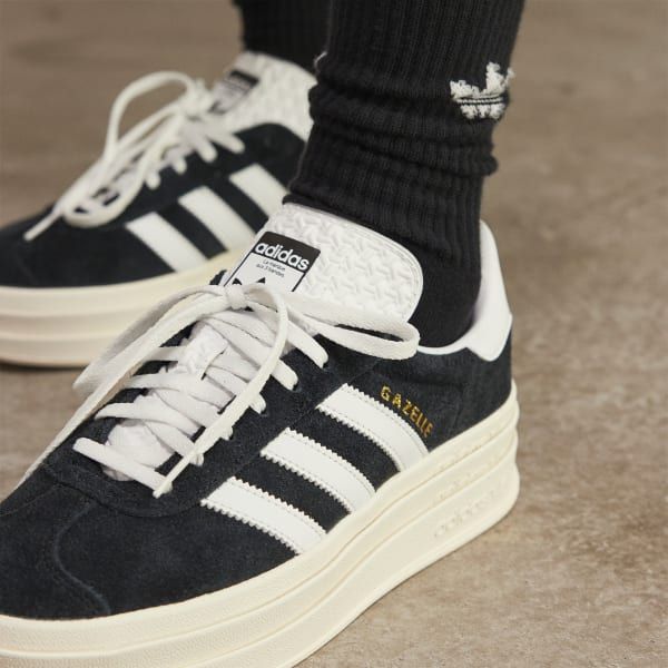 adidas Gazelle Bold Shoes - Black | Free Shipping with adiClub | adidas US