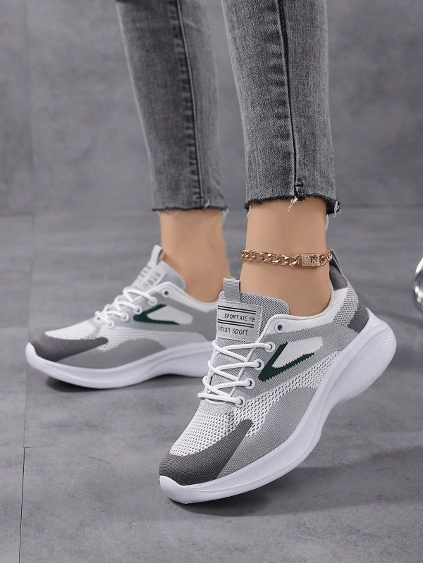 Women's Casual Sneakers, Mesh Breathable Fashion Non-Slip Sneakers For Women
