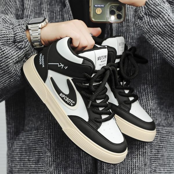 2025 New Summer Men's Shoes VersatileNiche Original Casual Flat Shoes Sport Thick Bottom Increased