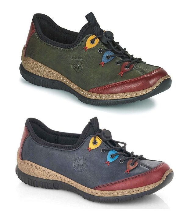 Ladies Rieker N3271 Casual Shoes