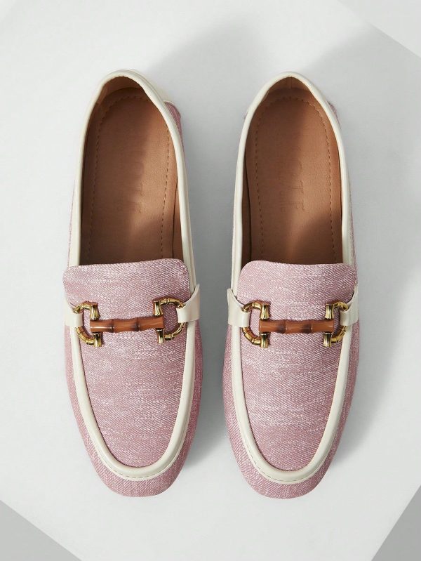 COMFORTABLE CASUAL SQUARE TOE FLAT SHOES