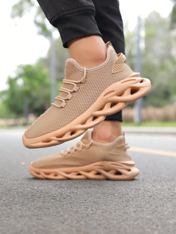 Couple Casual Sneakers Women Fashion Sport Shoes, Lightweight Breathable Mesh Fabric Shoes, Twisting Soles, Versatile &