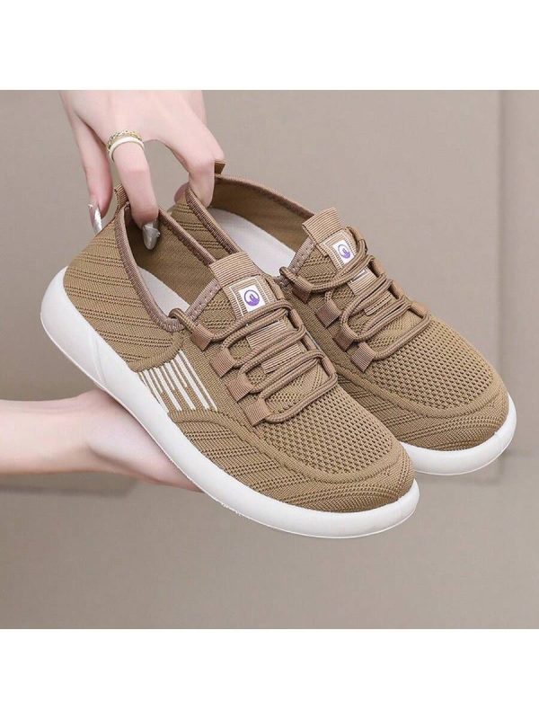 Spring And Autumn Explosion Models A Footstool Breathable Comfortable Soft Bottom Fashion Casual Shoes Shallow Mouth Lightweight Lazy Shoes