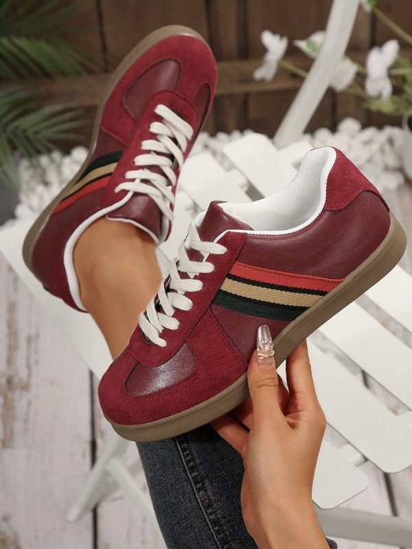 2025 Spring New Women Skateboard Shoes, Fashion Versatile Breathable Sports Shoes, Casual Shoes, Ins Style