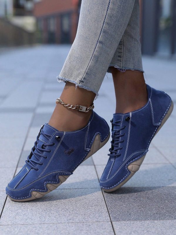 Women's Casual Sneakers Handmade Octopus Fitness Cross Training Shoes Fashion Motorcycle Shoes Rubber Anti-Slip Slip-On Loafers
