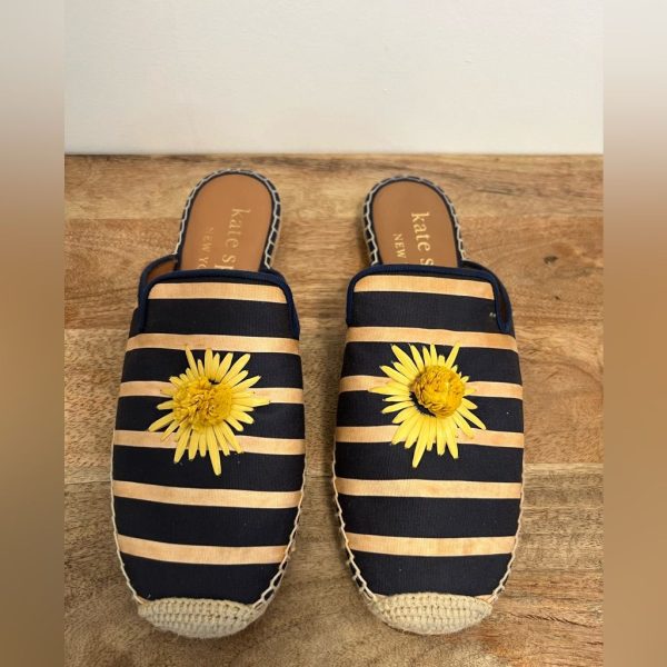 Kate Spade Shoes | Kate Spade Women Espadrilles | Color: Blue/Brown | Size: 8.5