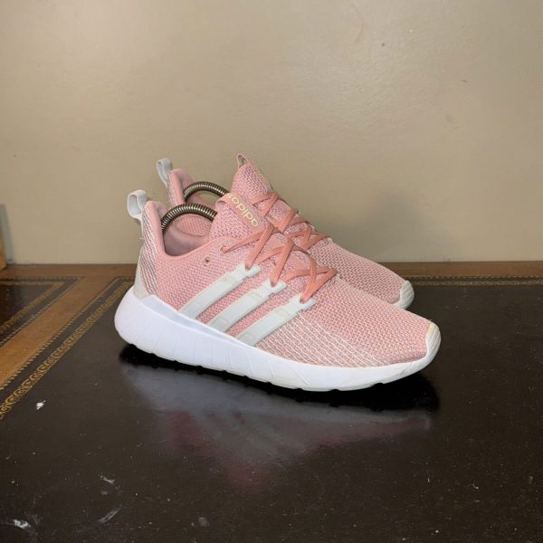 Adidas Shoes | Adidas Neo Questar Flow Pink White F36259 Women’s Size 8 | Color: Pink/White | Size: 8