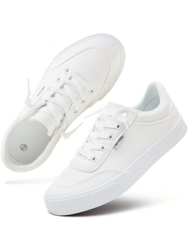 Hash Bubbie Unisex Slip On Sneakers Women's Canvas Sneakers Classic Non Slip Canvas Shoes Casual Tennis Shoes For Women