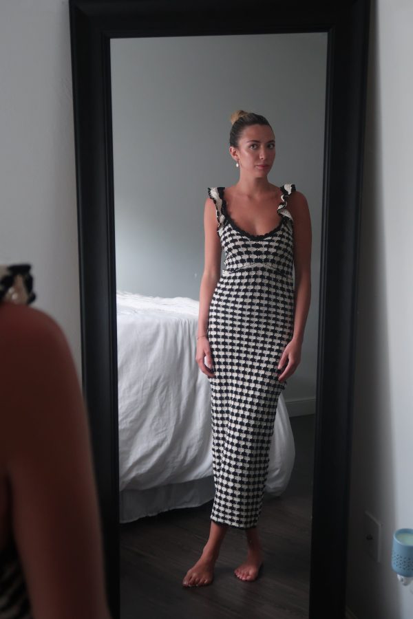 All Checked Out Dress - Large