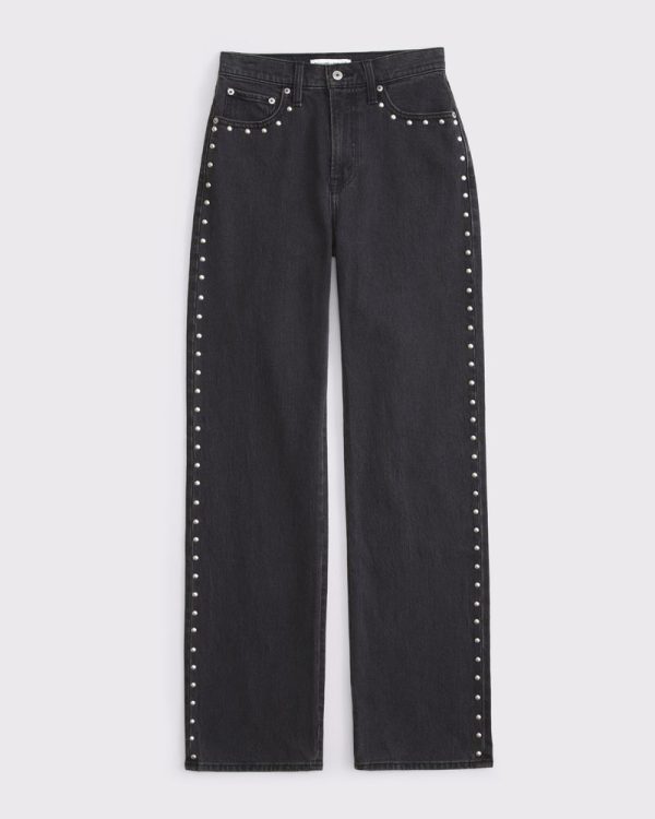 Women's High Rise 90s Relaxed Jean | Women's Clearance | Abercrombie.com