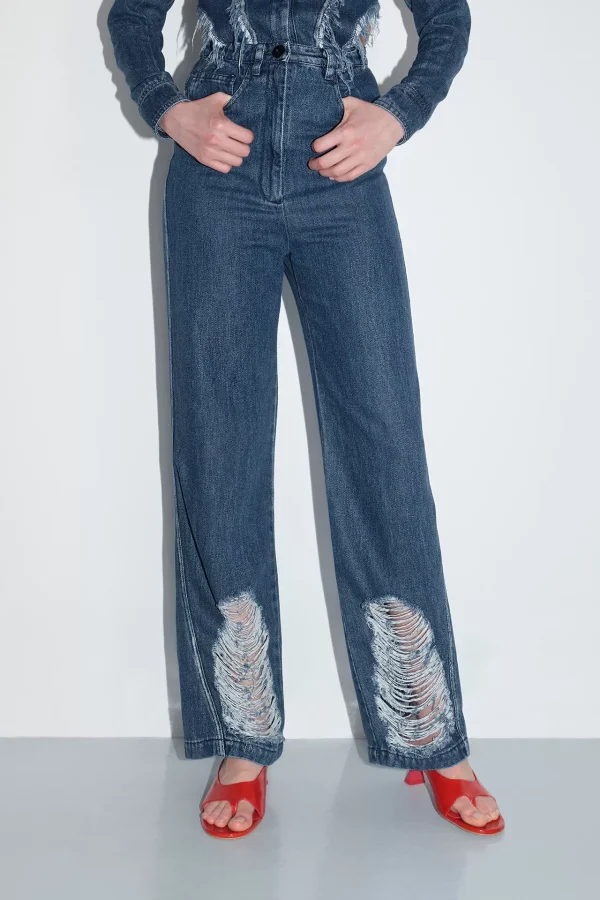Jona Blue Denim Jeans | Miista