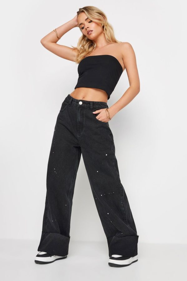 Jeans | Petite Paint Splatter Jeans | PixieGirl