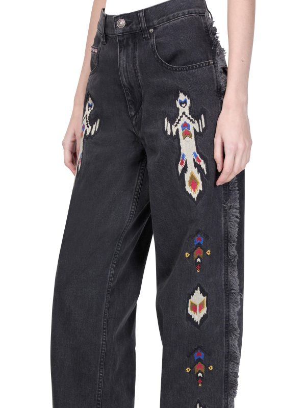 Marant Etoile Maella Jeans - Grey