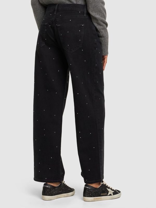 Triarchy Ms. Miley Mid-rise Baggy Jeans - Black