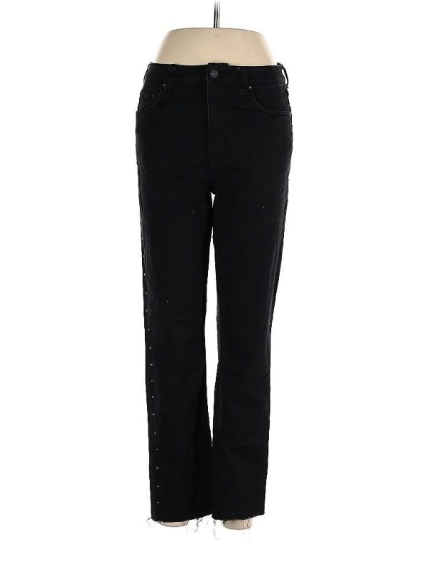 &Denim by H&M Jeans - High Rise: Black Bottoms - Size 30