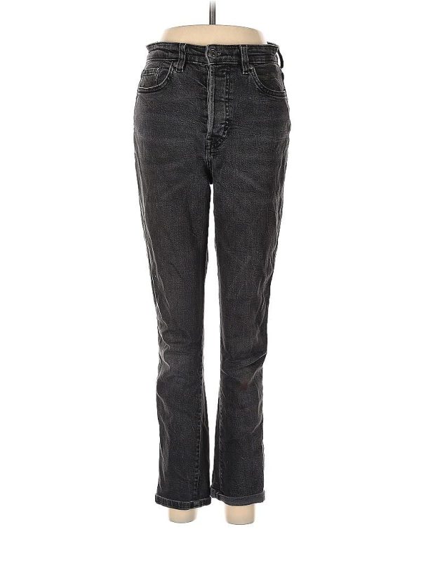 &Denim by H&M Jeans - High Rise: Black Bottoms - Size 4