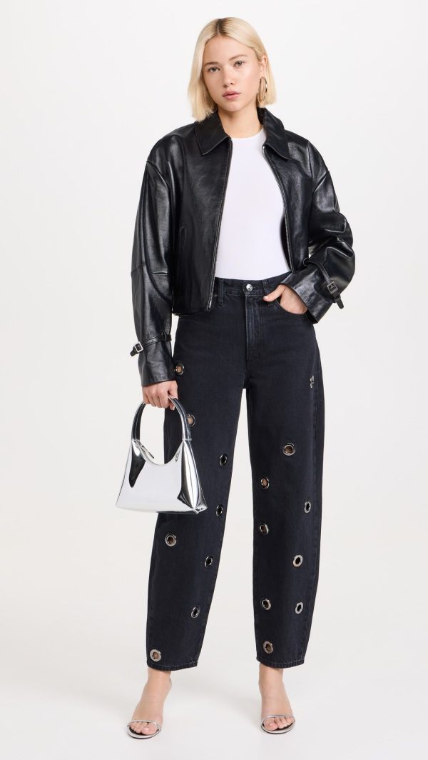 FRAME The Narrow Grommet Jeans | Shopbop
