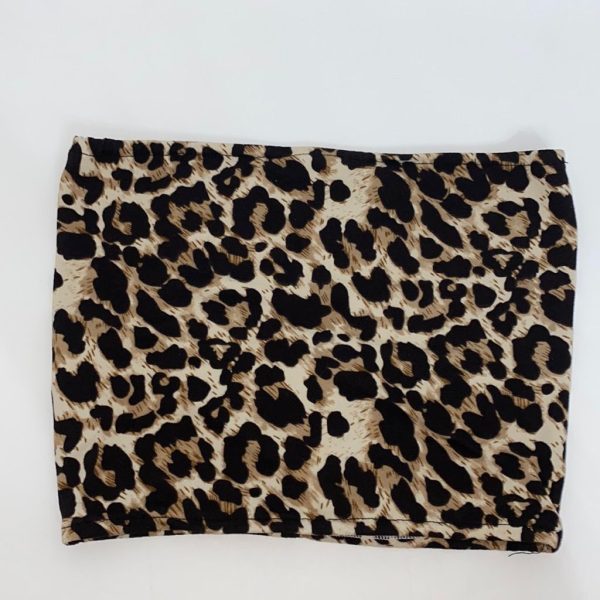 Shein Tops | Shein Cheetah Tube Top | Color: Black/Brown | Size: S